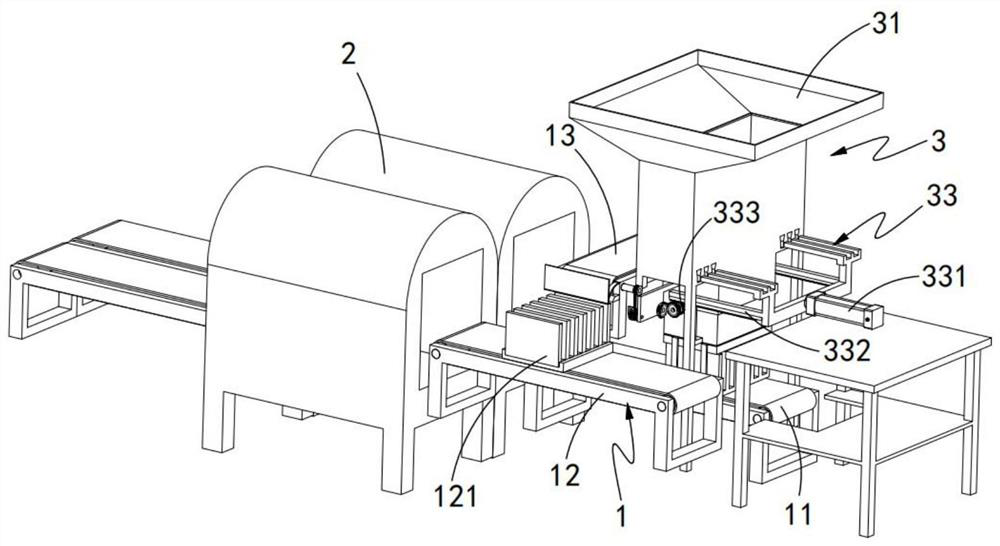 Automatic emulsion explosive strip packaging production line