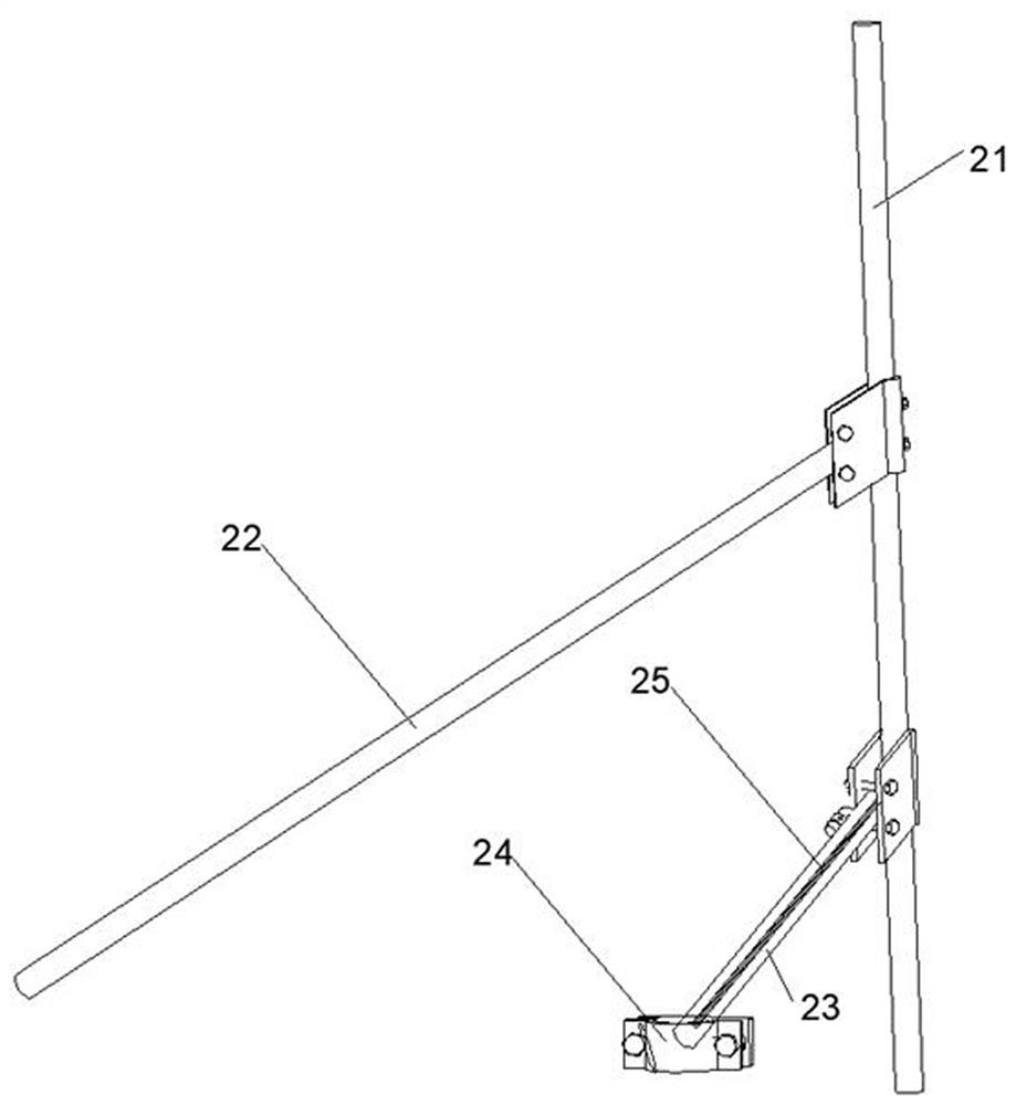 Narrow-distance separation zone construction barrier and vehicle warning structure