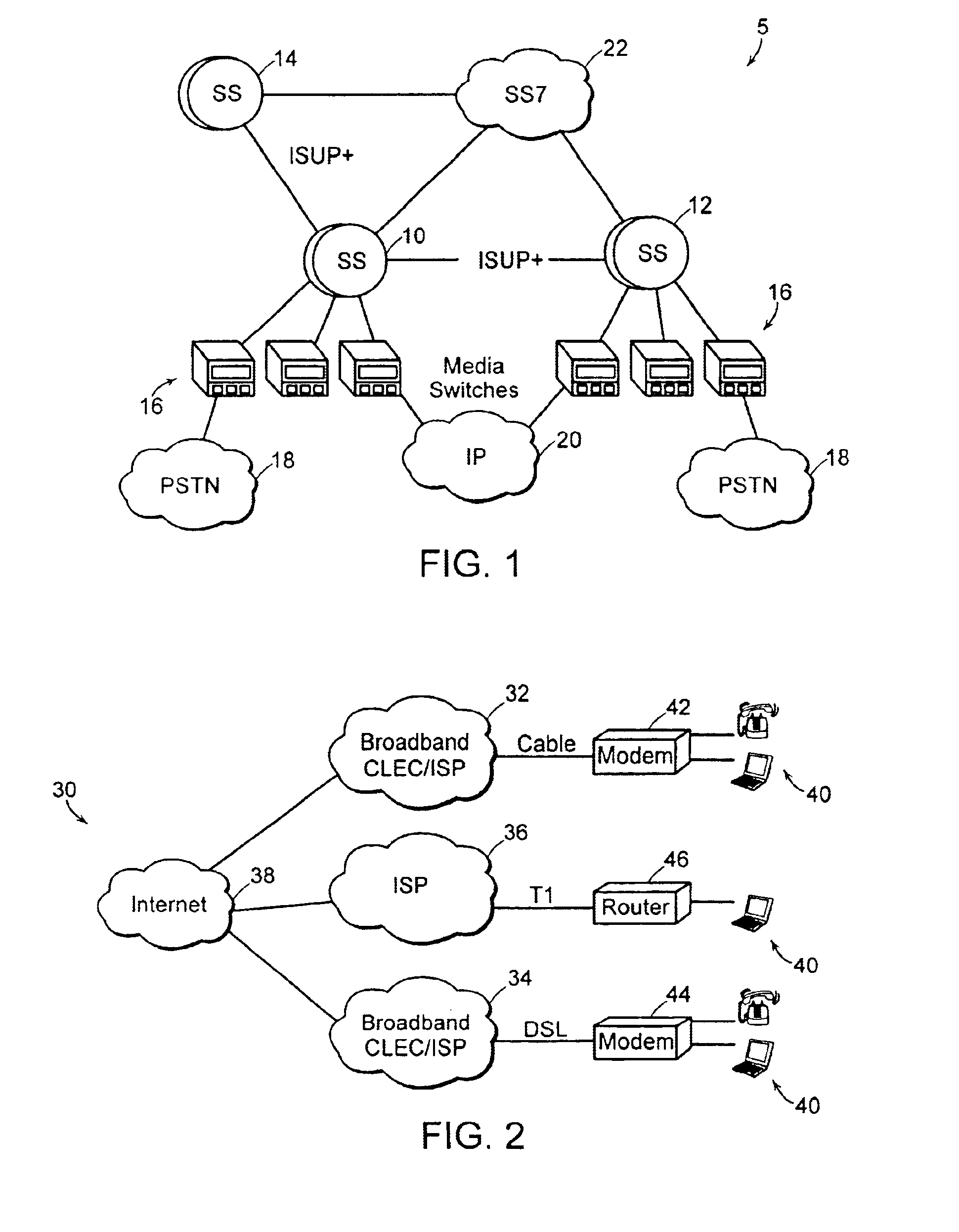 System and method to internetwork telecommunication networks of different protocols