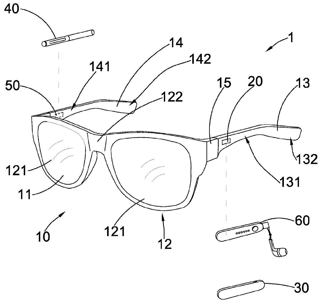 Spectacles with Personal Accessories