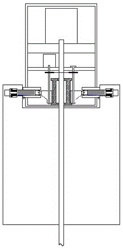 A water conservancy gate device capable of automatic locking and reset