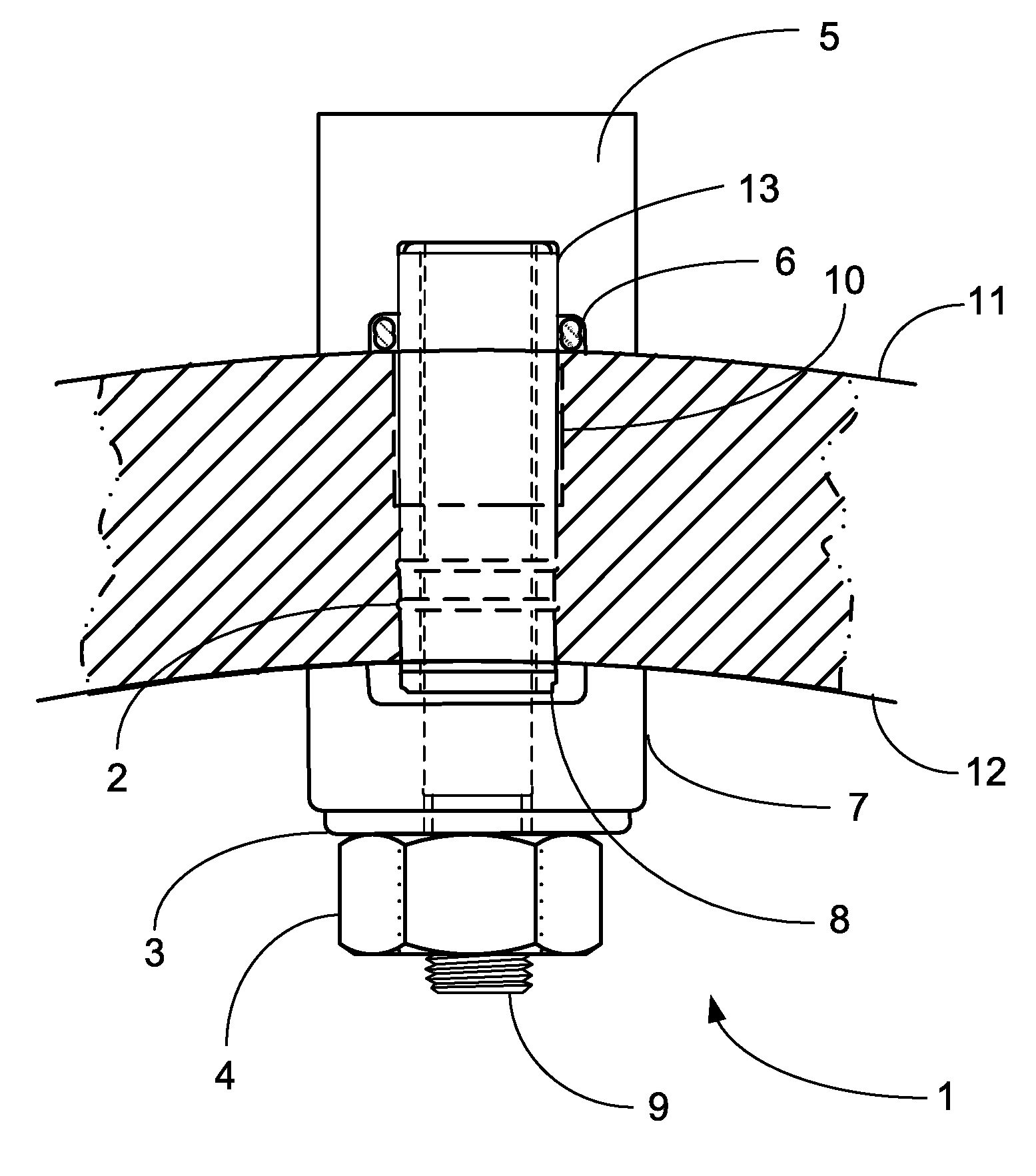 Explosive tube removal device