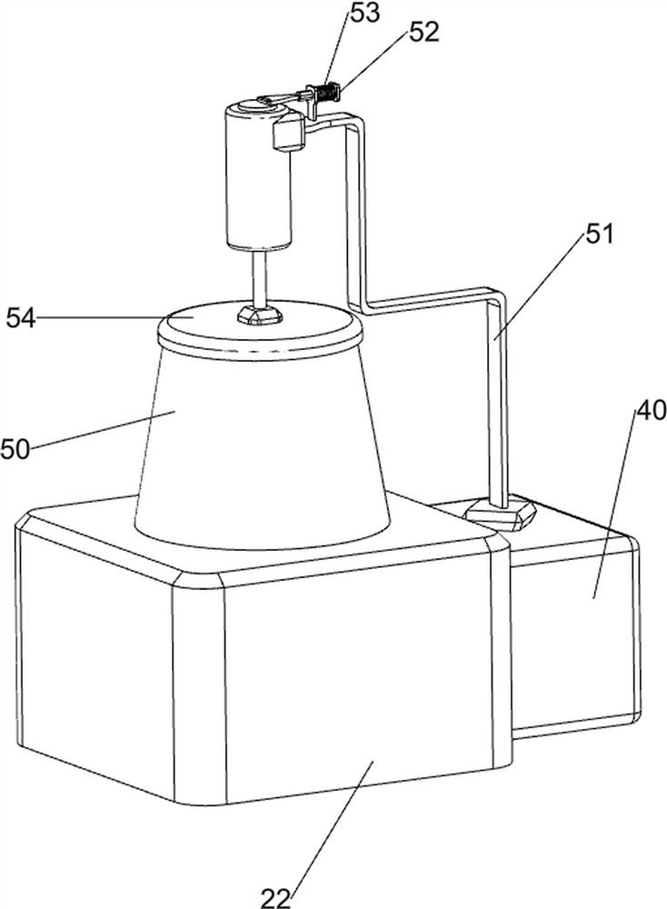 A crushing device for food