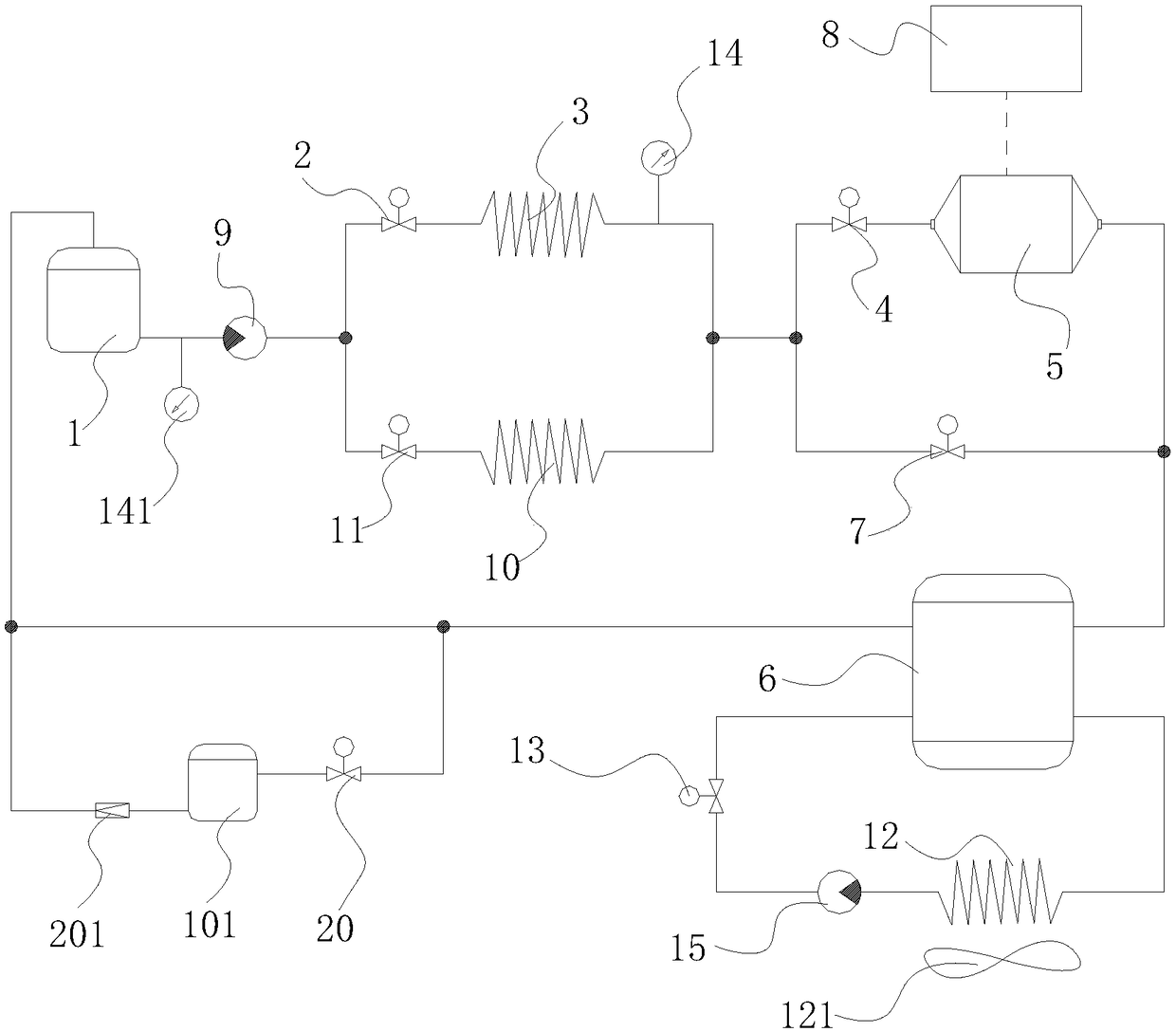 Vehicle heat exchange system