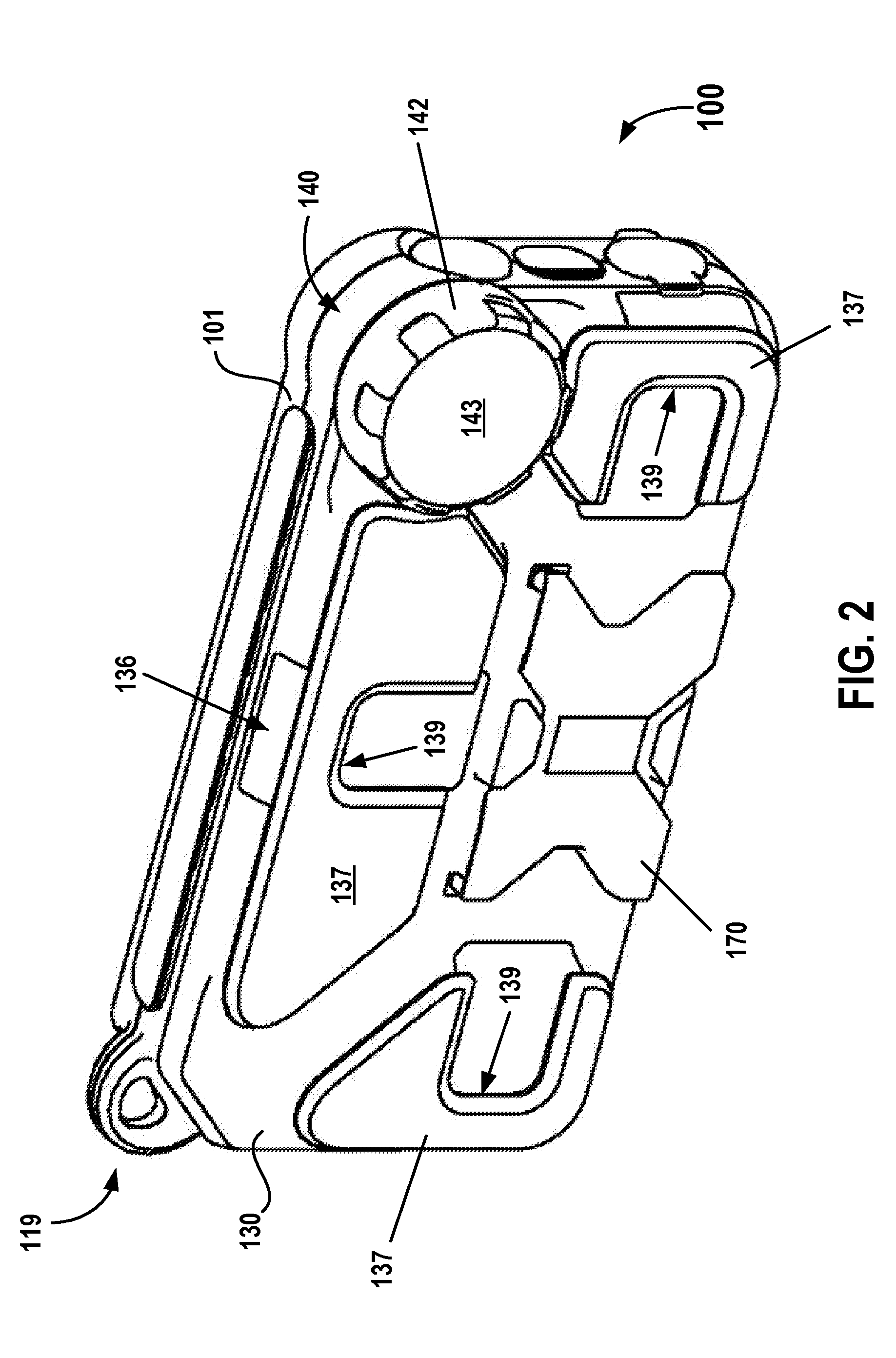 Protective cover for an electronic device