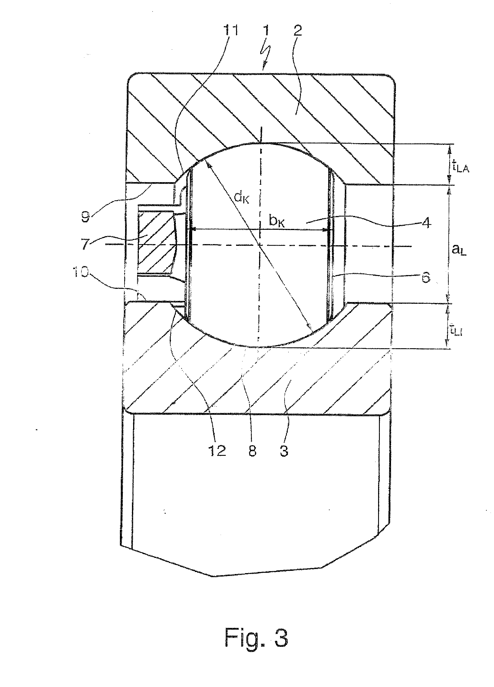 Method for filling a ball roller bearing with roll bodies as well as a ball roller bearing filled according to the method