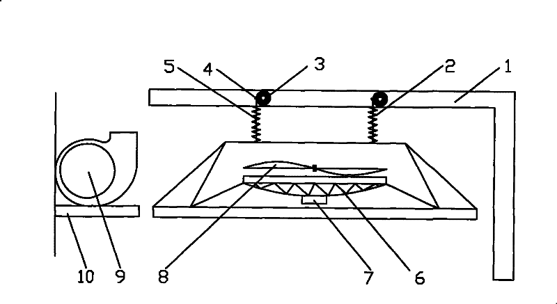 Liftable smoke ventilator