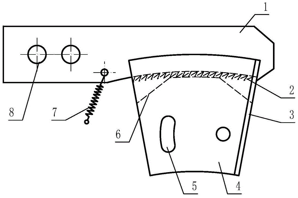 Crane hoisting mechanism brake balance compensation device and brake composed thereof