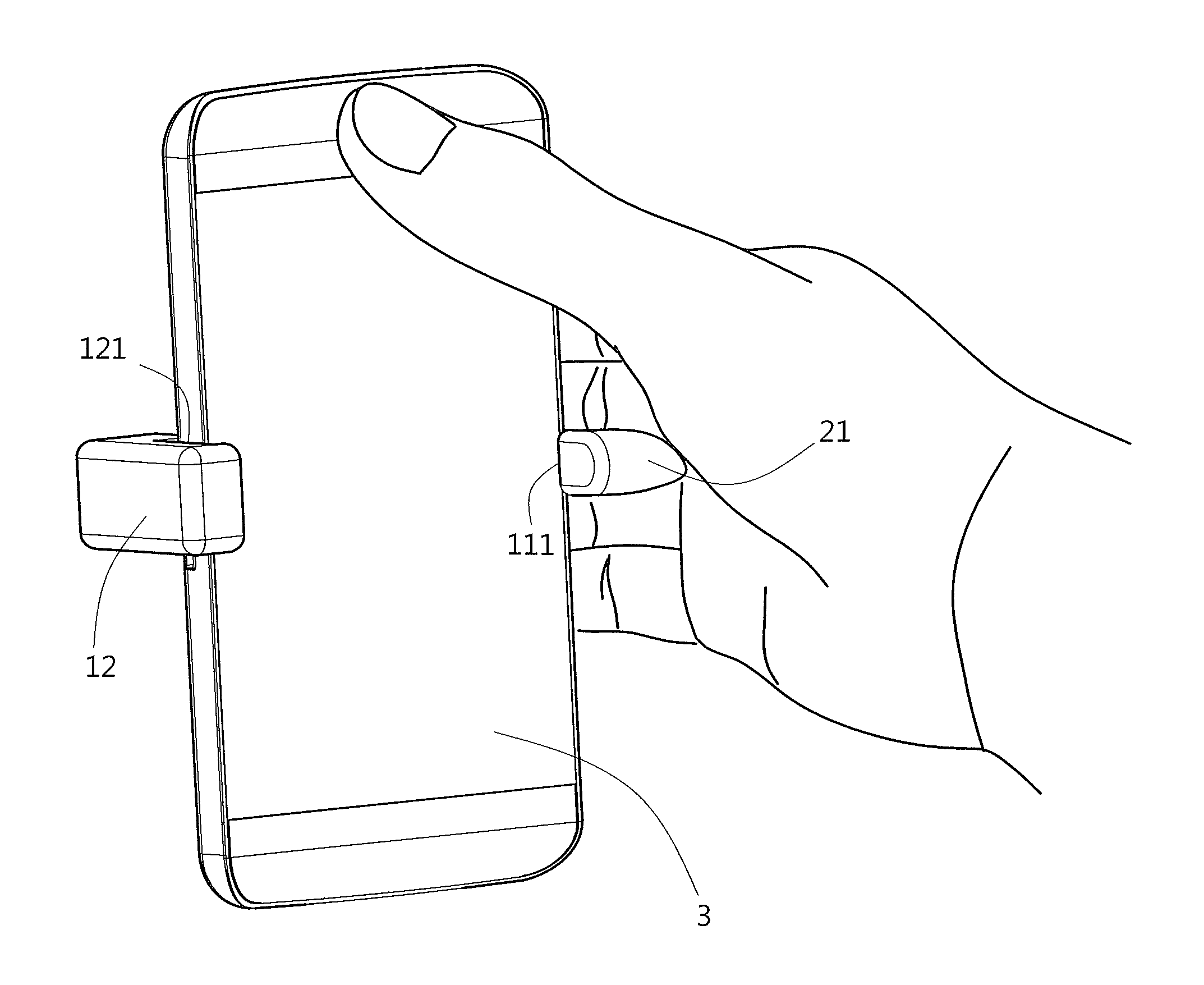 Single-Handed Operation Assisting Device for Handheld Device