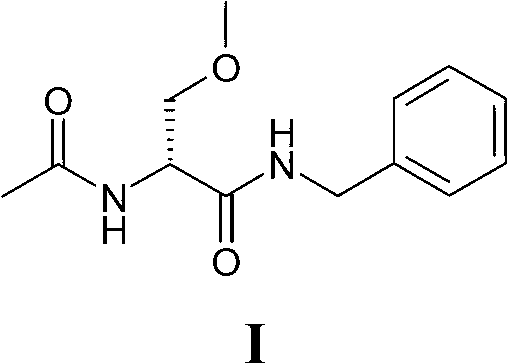 Process for the synthesis of lacosamide