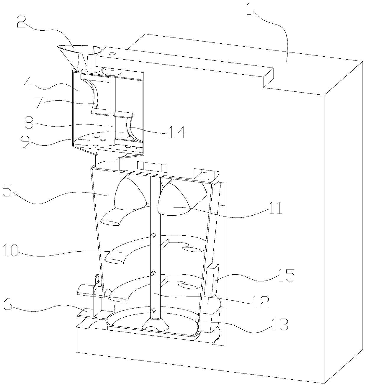 A new type of intelligent kneading and pressing dough mixer