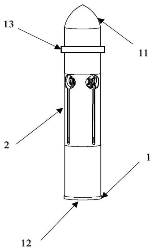 Cylinder type launching rotorcraft