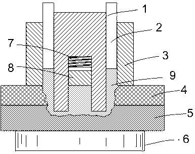 Solid phase spot welding method