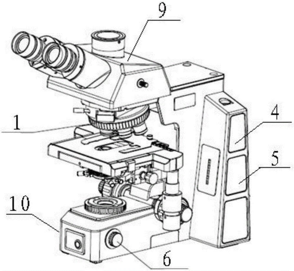 Microscope lighting brightness auto-memory system and method and microscope