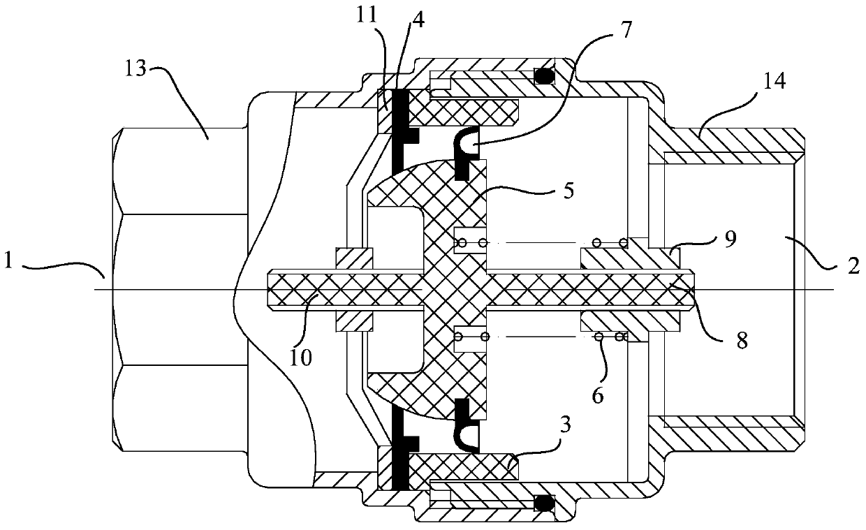 A drip-proof structure