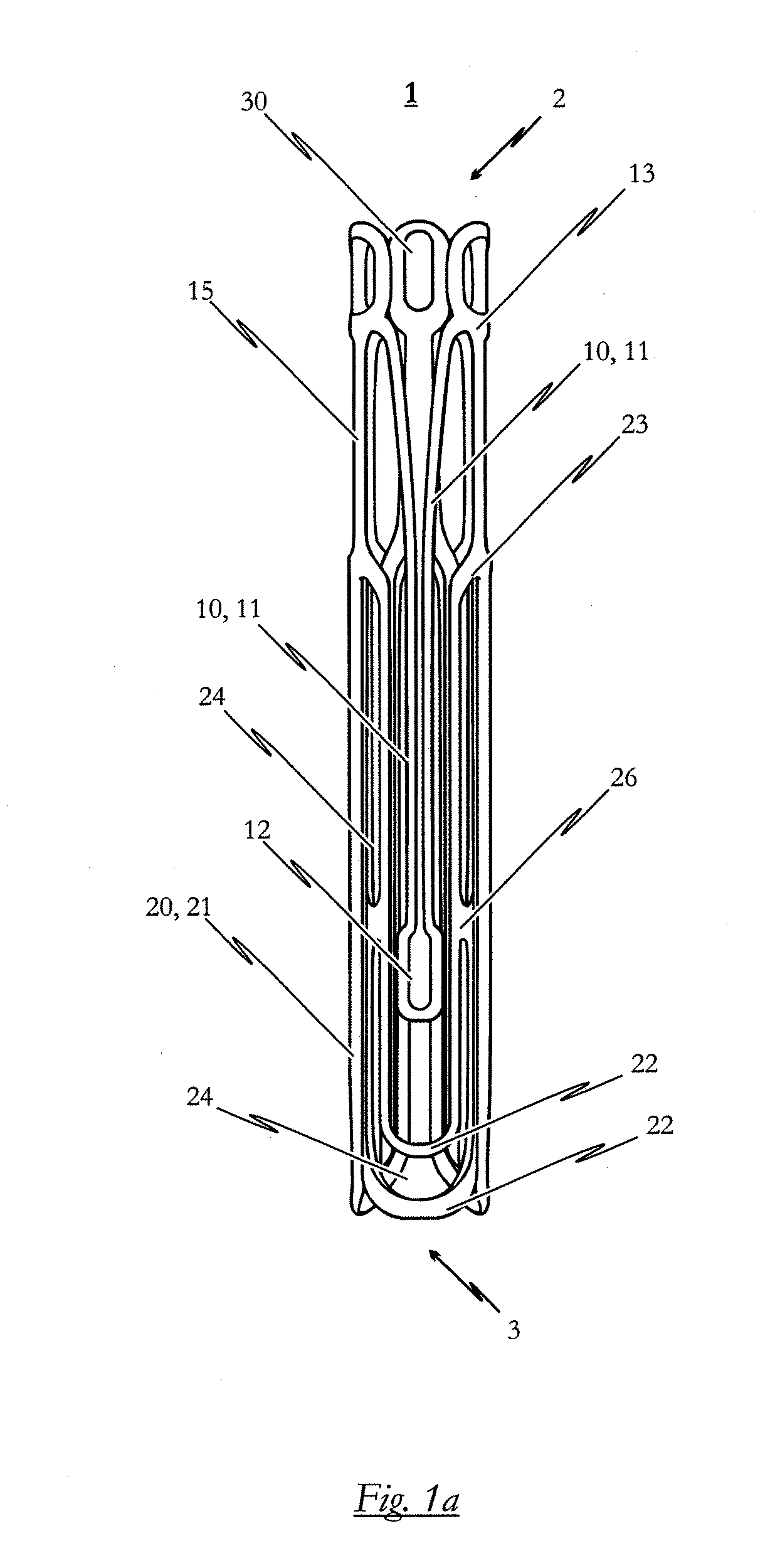 Medical Device for Treating A Heart Valve Insufficiency or Stenosis