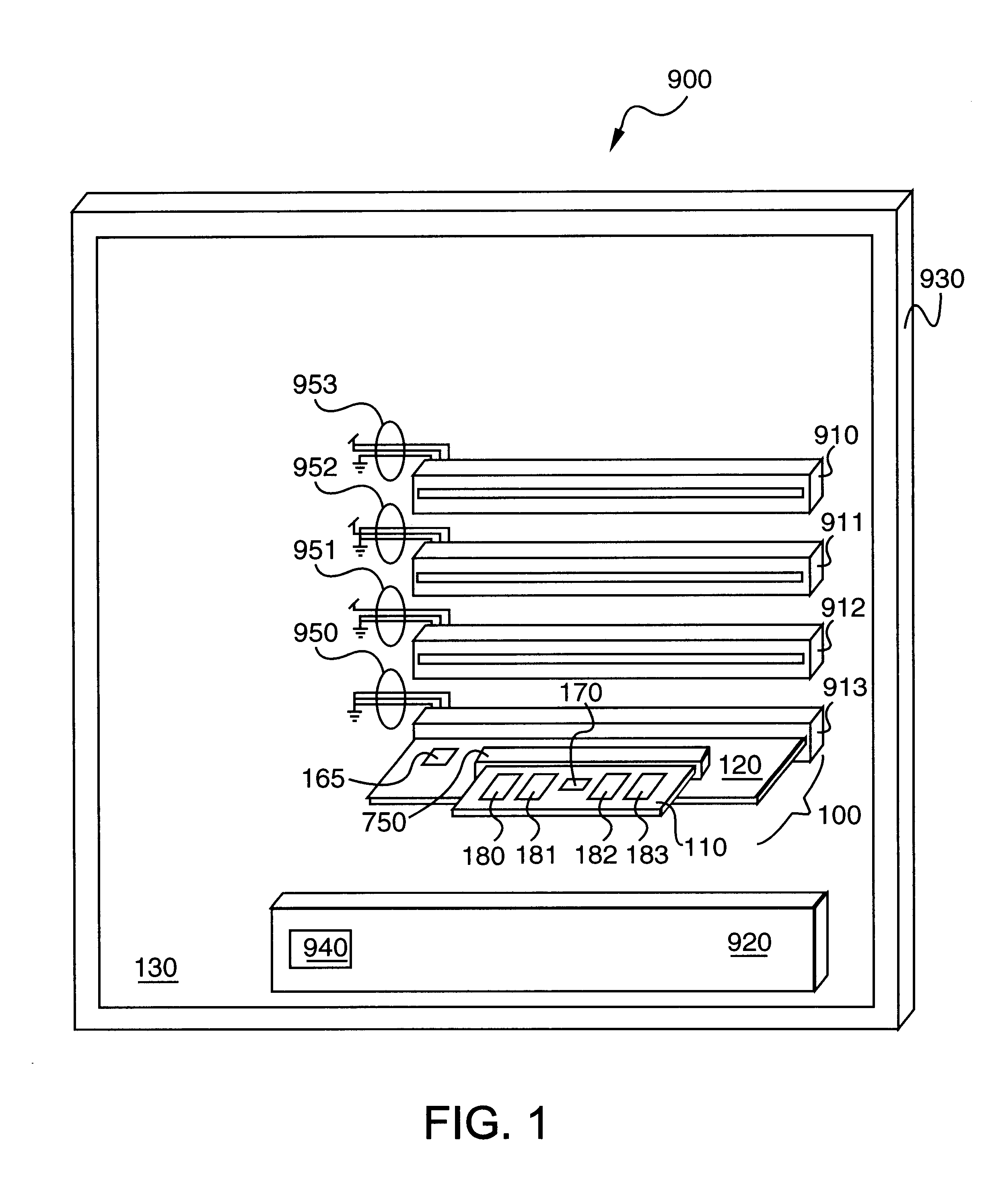 Interface that allows testing and using memory modules in computer systems not designed for the modules