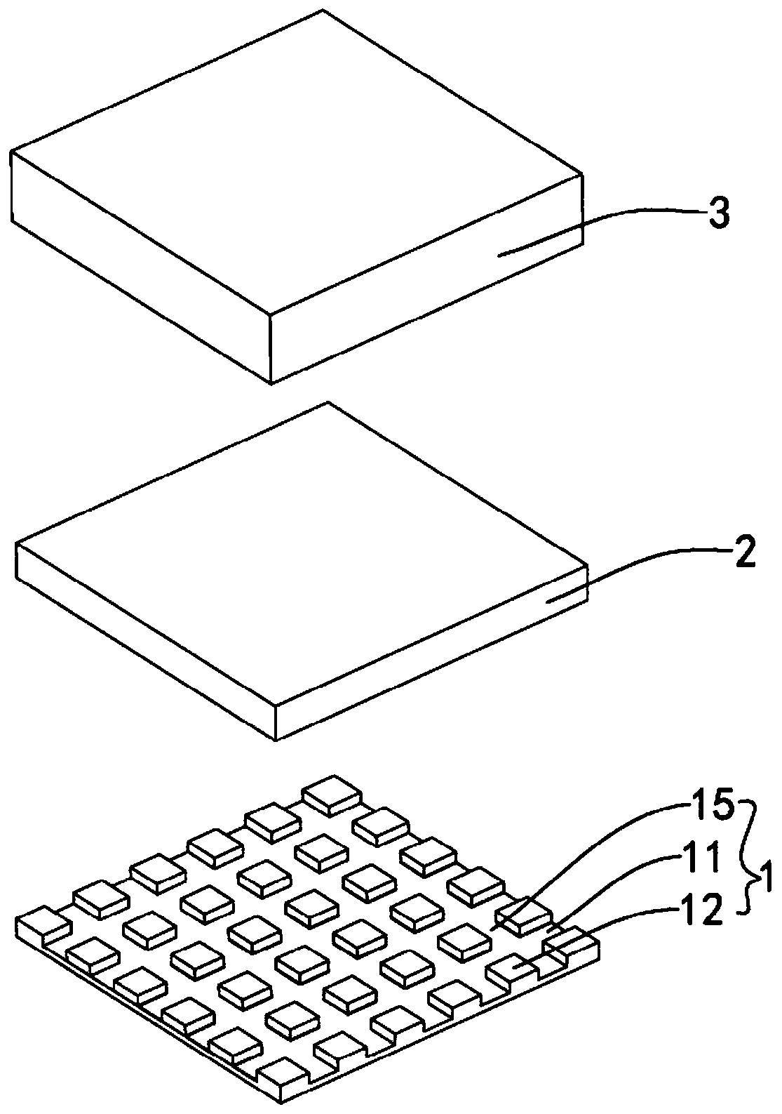 Ecological thermal-insulation layered structure and combination module thereof