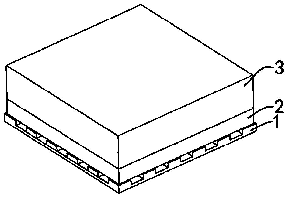 Ecological thermal-insulation layered structure and combination module thereof