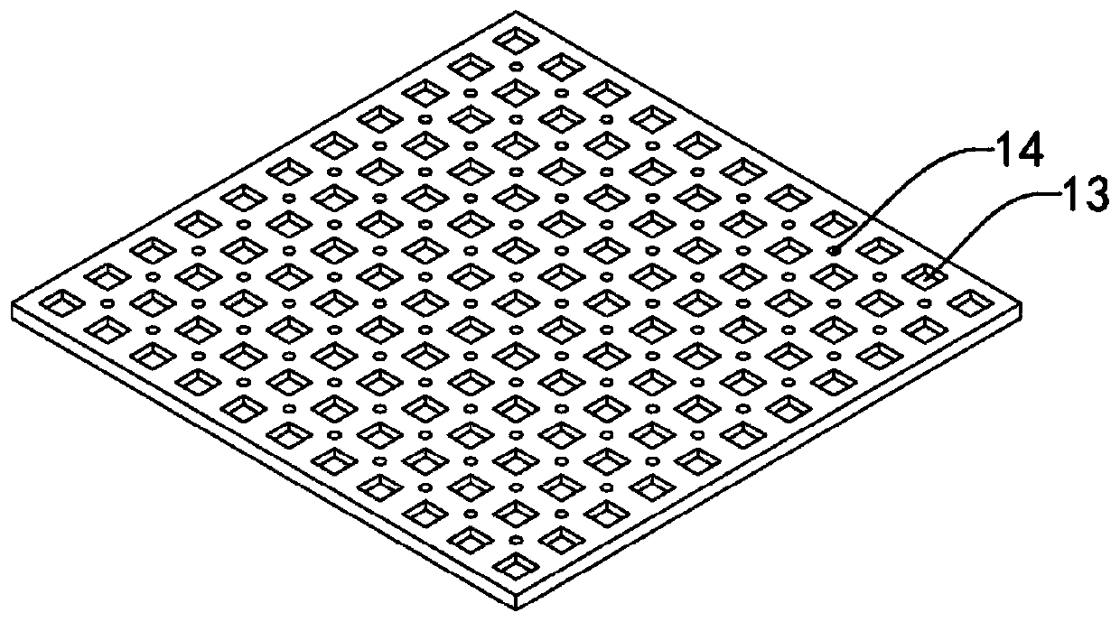 Ecological thermal-insulation layered structure and combination module thereof