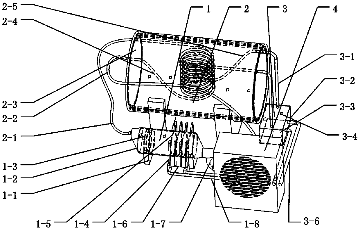 Efficient non-magnetic temperature control device based on heat conduction and thermal convection