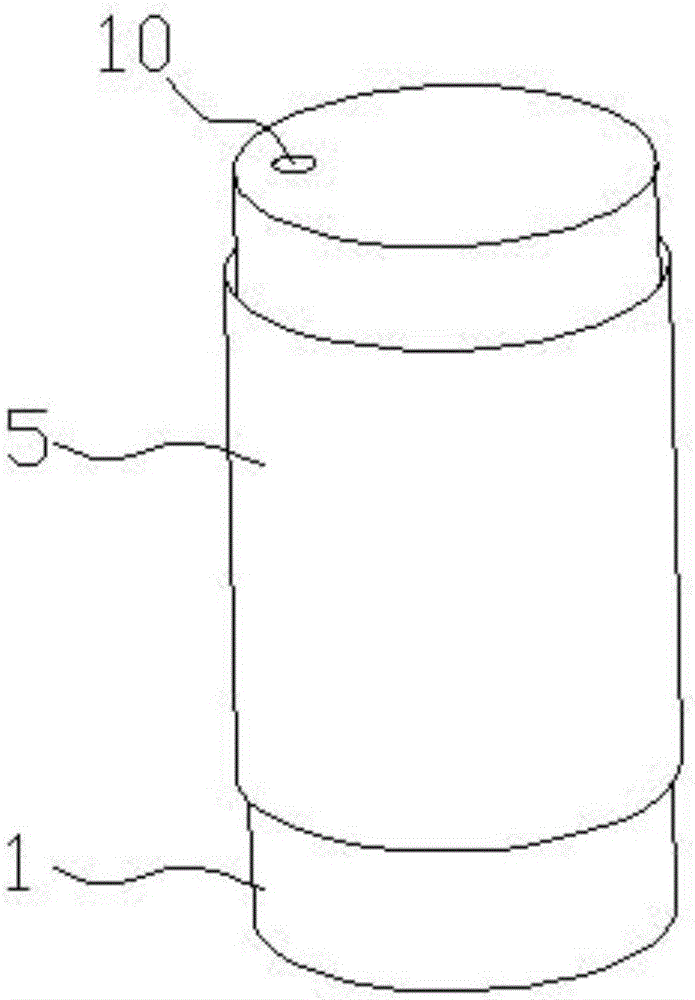 Electric hand warmer based on electromagnetic principle