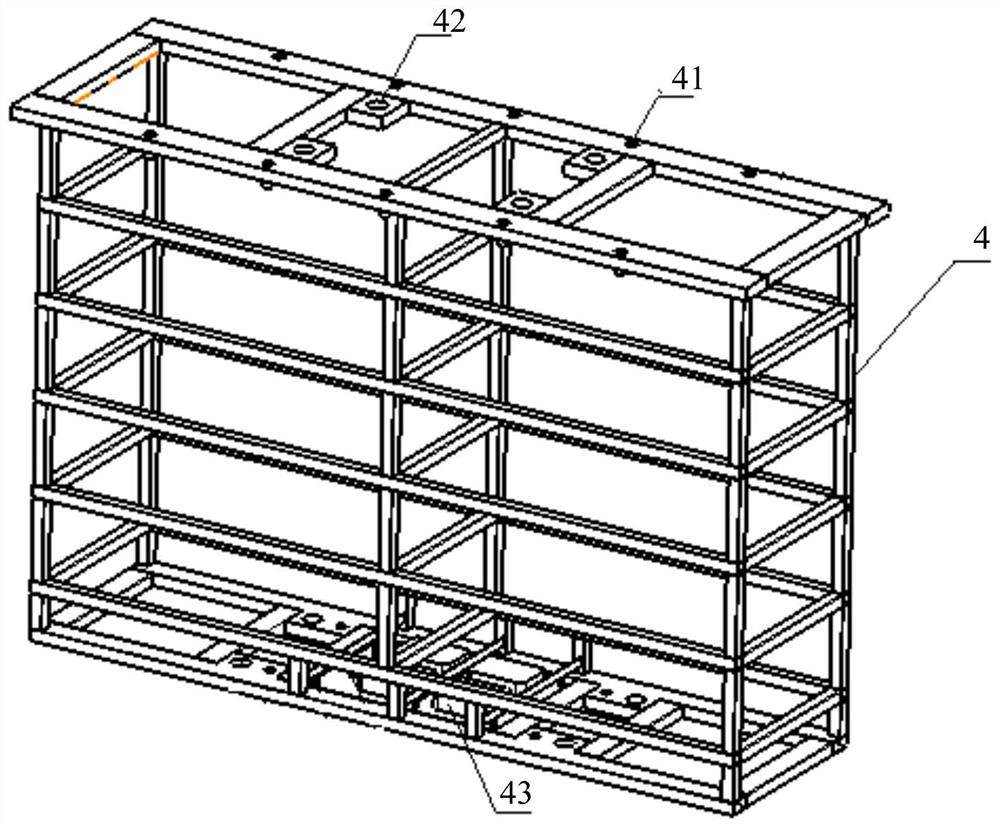 Battery replacement grabbing device and control method for battery replacement grabbing device