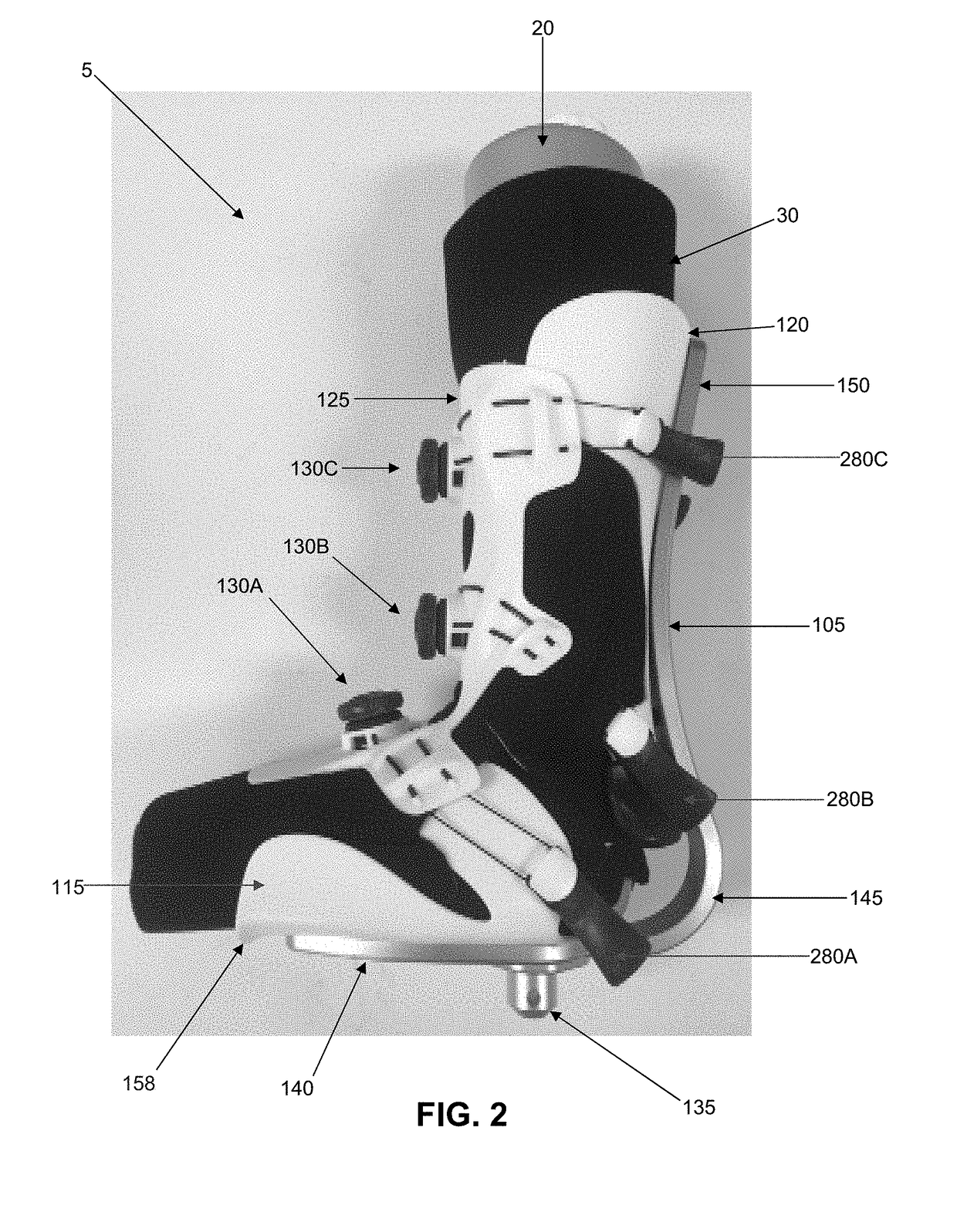 Anatomical gripping system for gripping the leg and foot of a patient when effecting hip distraction and/or when effecting leg positioning