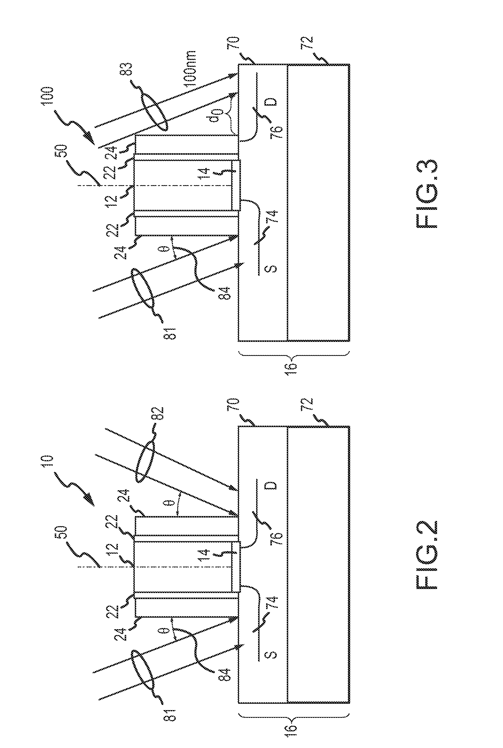 MOSFET with asymmetrical extension implant
