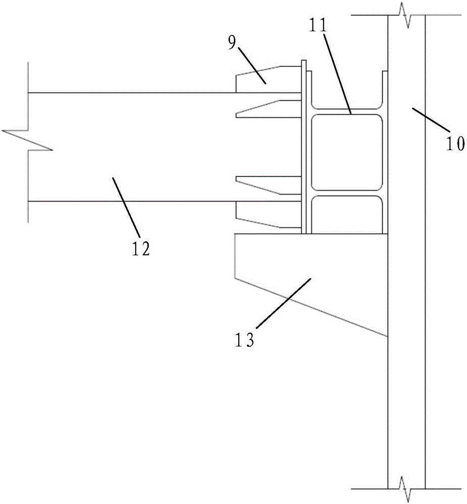 Supporting structure for pit-in-pit with local fluidal plastic sludge soil mass and construction method of supporting structure