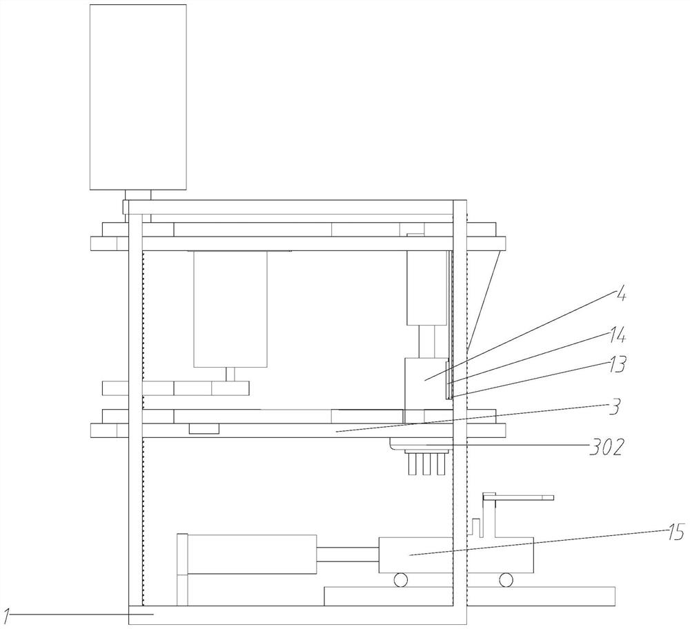 Balanced type assembling machine for T-shaped suspension support assembly