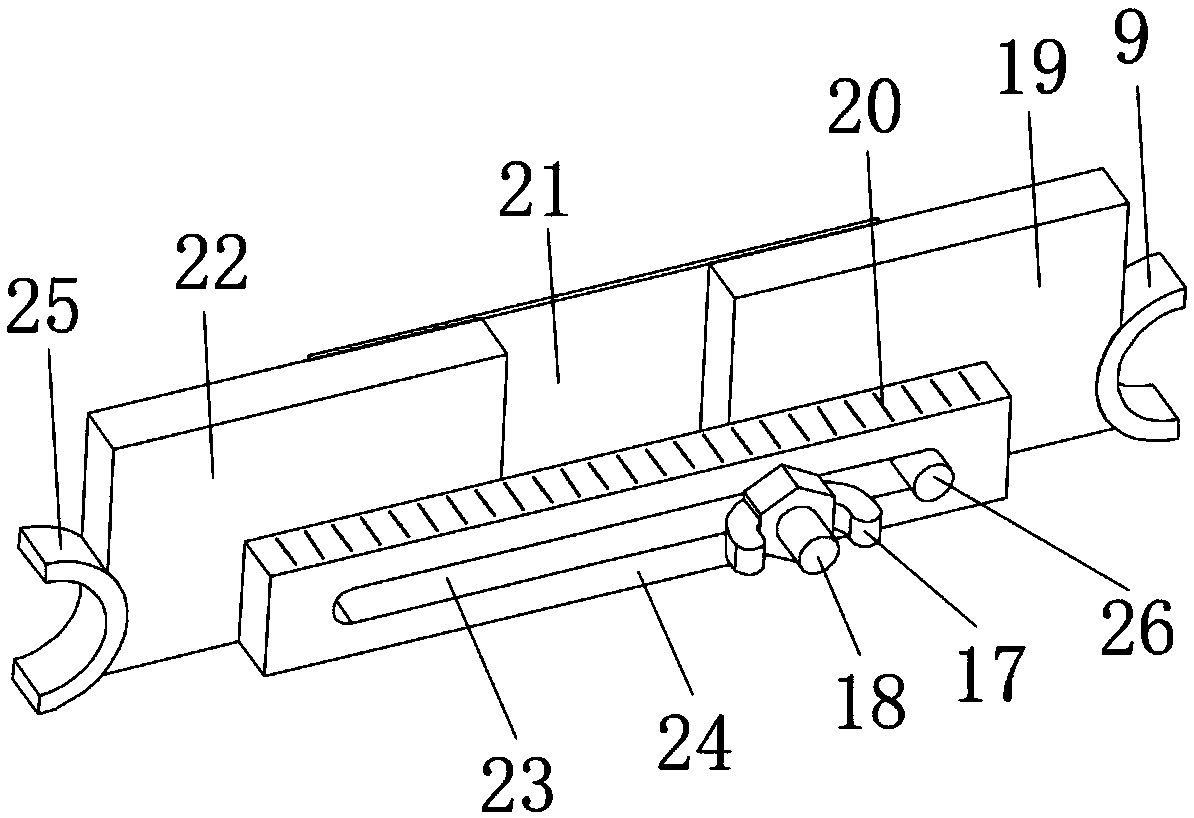 Adjustable cloth material playing and dyeing device
