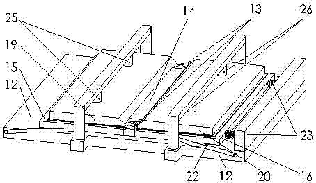 Stainless steel or nickel sheet laser tailor-welding alignment clamping device and method