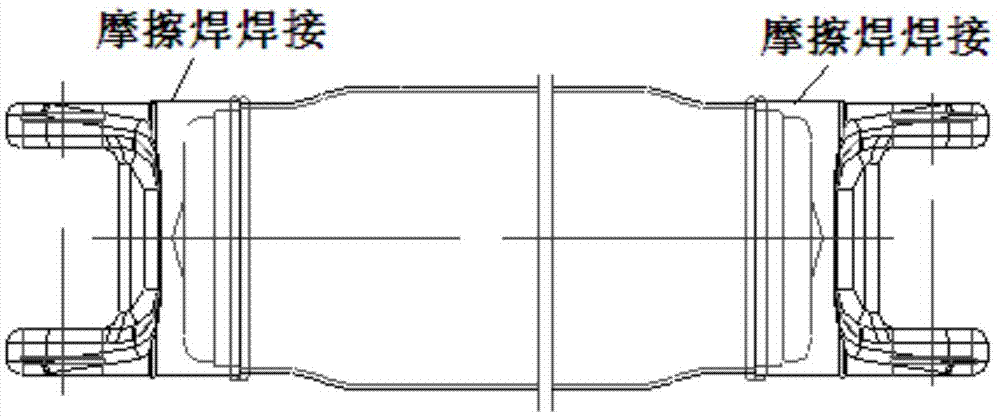 Aluminum alloy friction welding technology