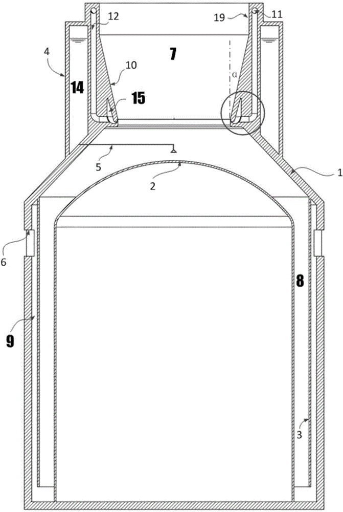 Active-combined passive containment vessel cooling system