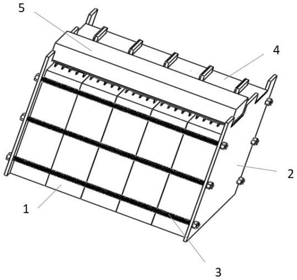 Connection structure of flexibly-packaged high-capacity battery cell and pole