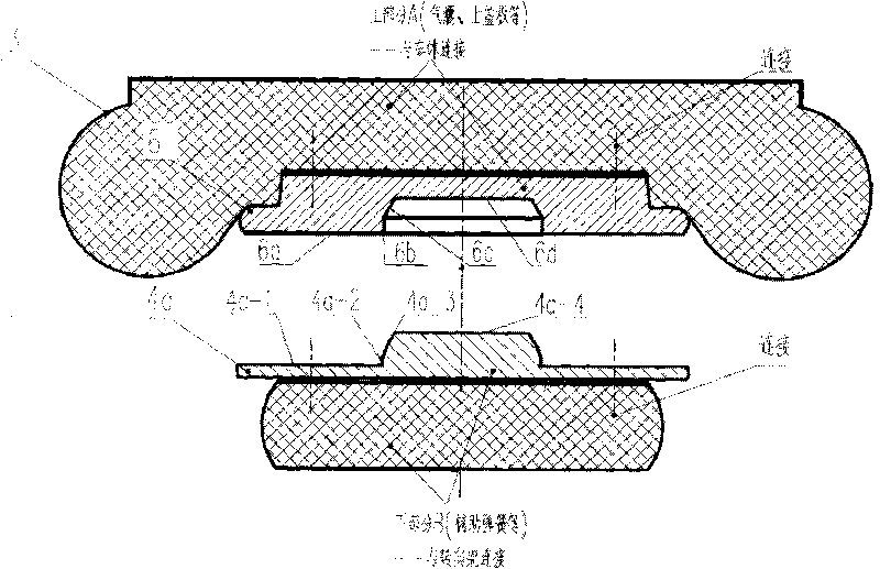 Installing mode and separating mode and device of air spring system