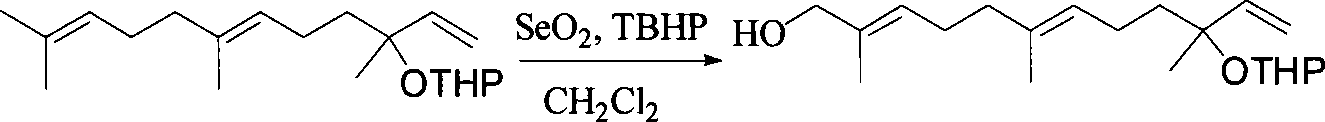 Method for synthesizing (E,E) Geranyl linalool