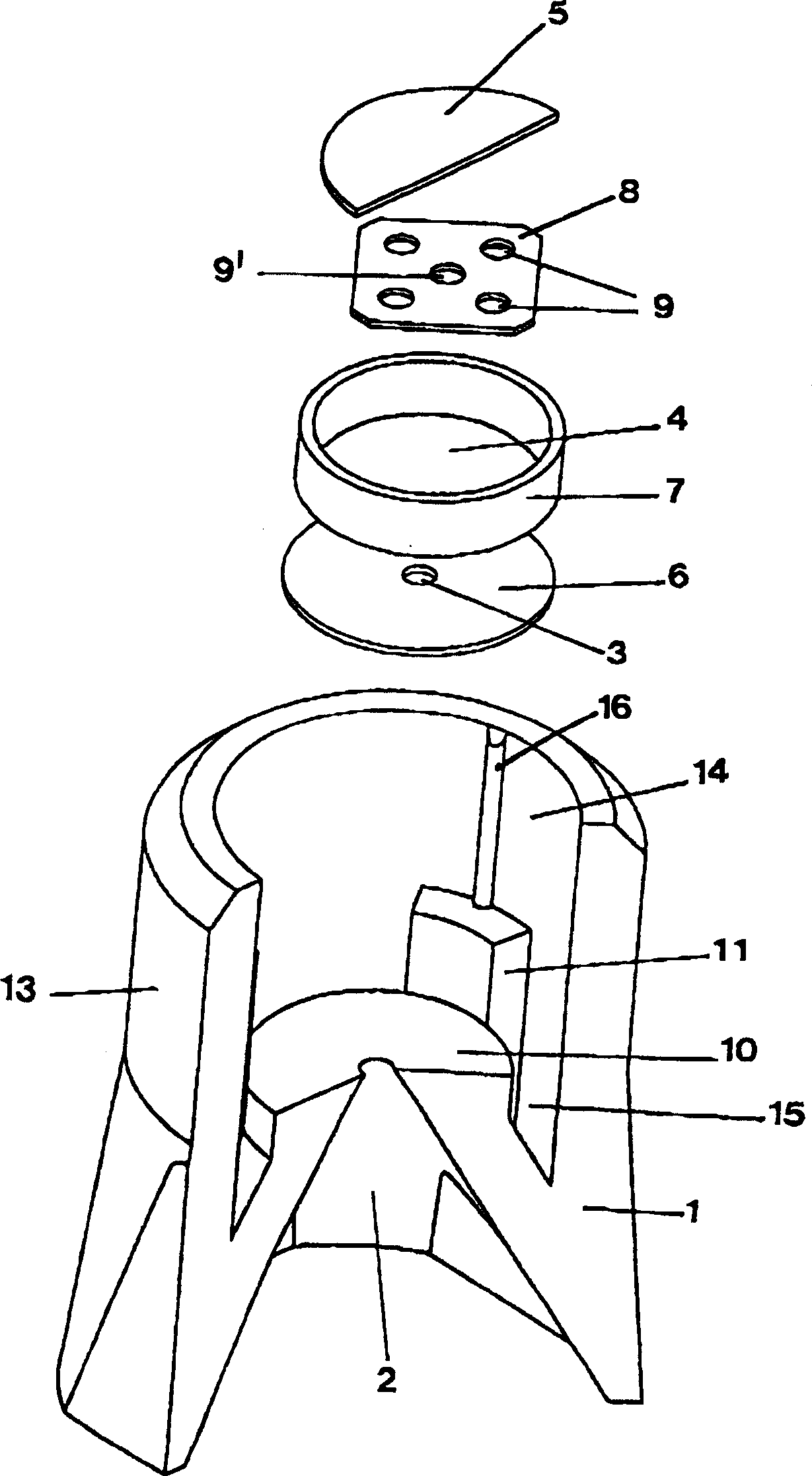 Melt sampler suitable especially for cinder floating over metal melt