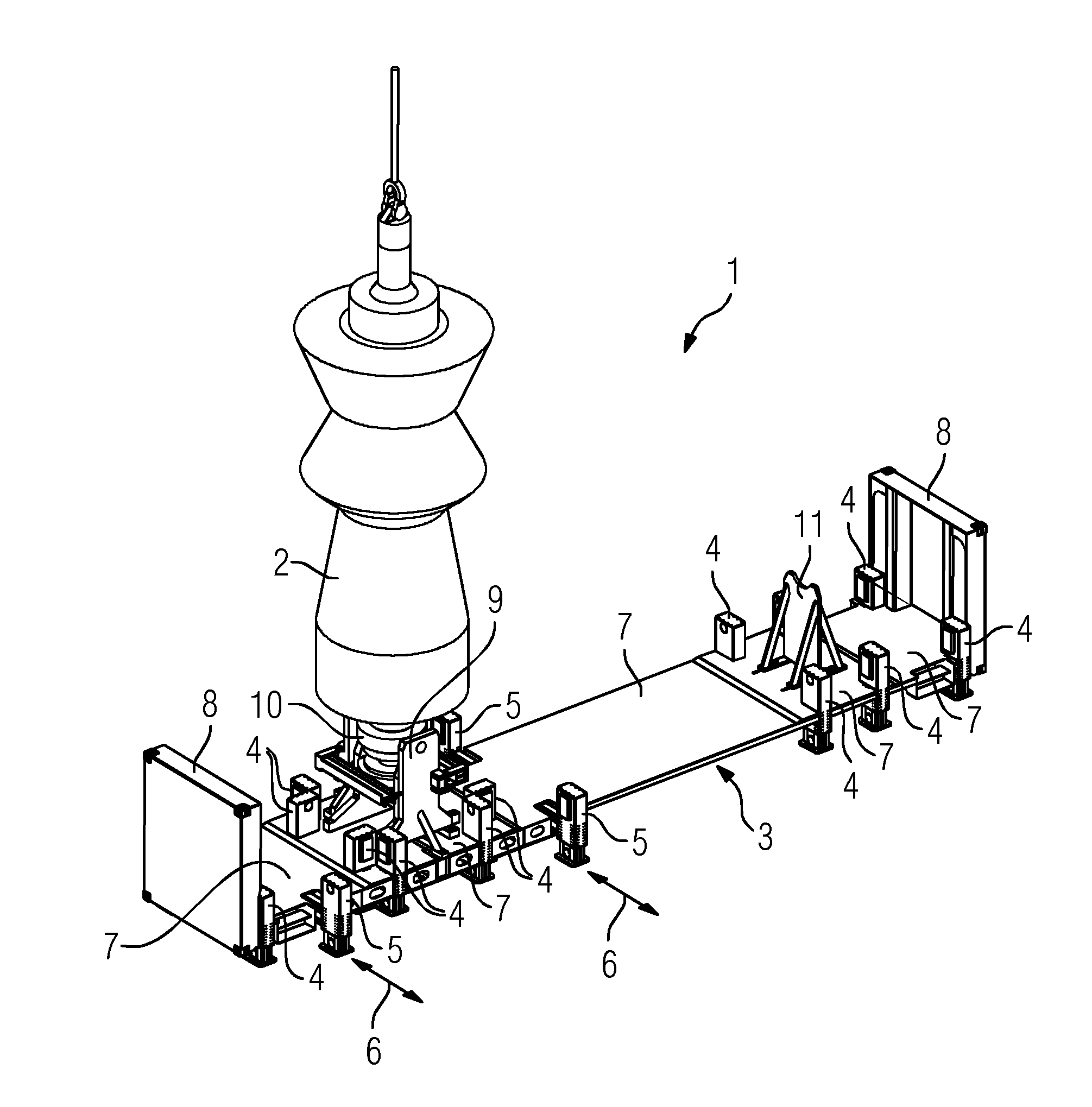 Rotor pivoting system