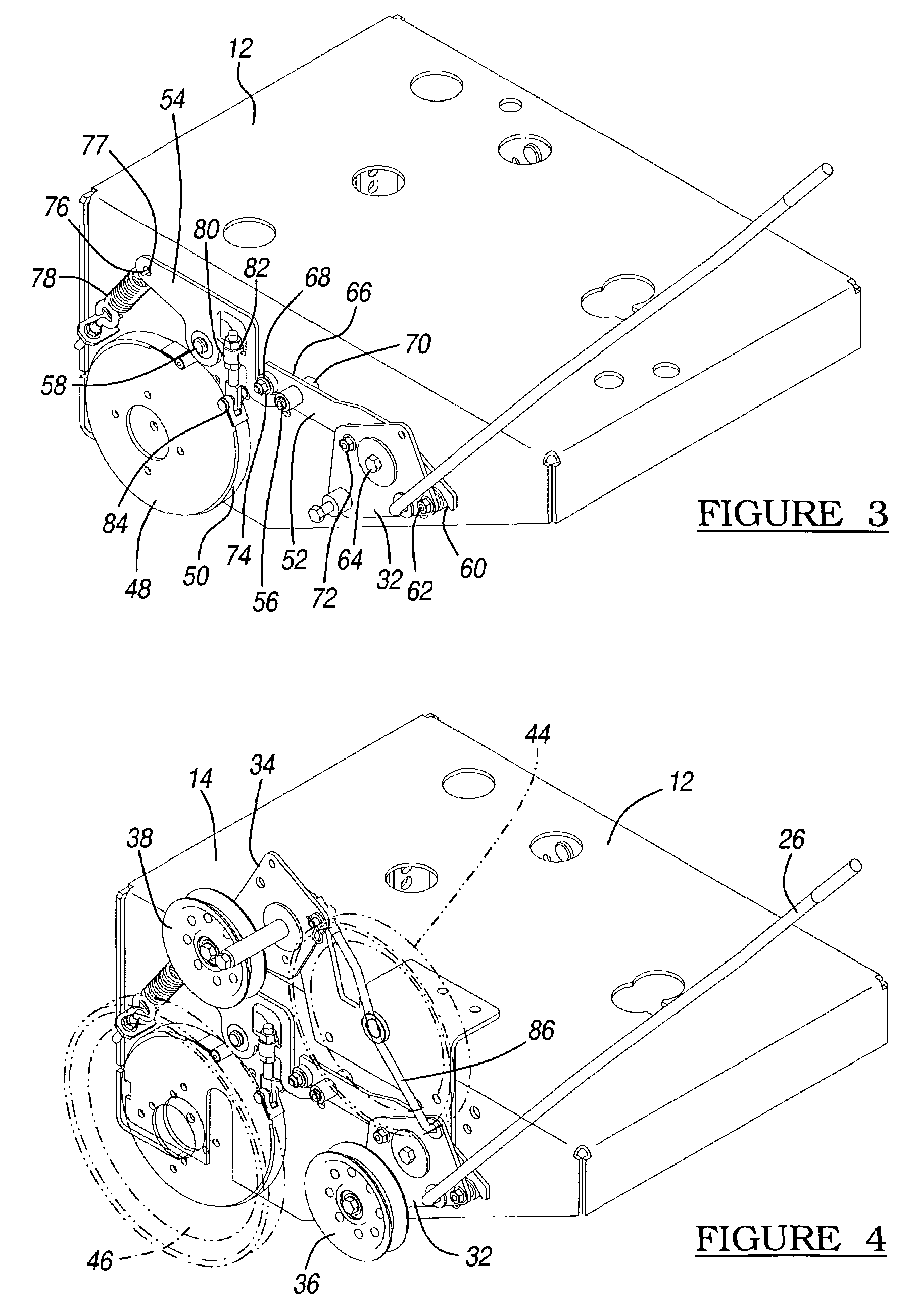 Mower with integrated occupant presence and independent drive and brake lockout