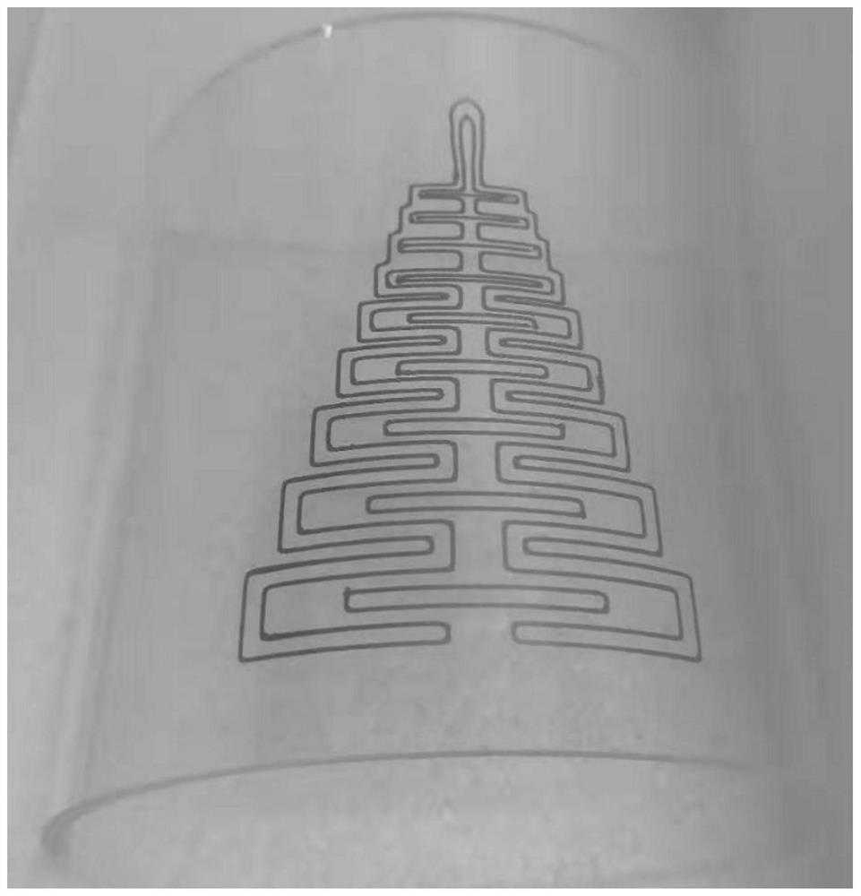 Laser-assisted conformal 3D printing method for complex curved surface special-shaped structure