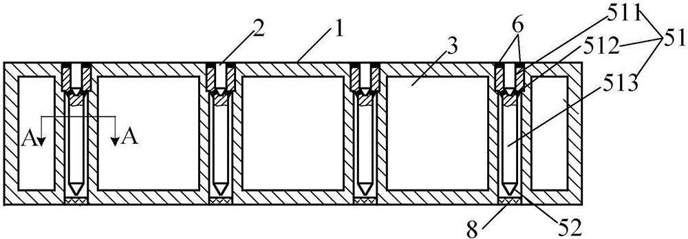 Temperature control box for dry spinning of elastic fibers