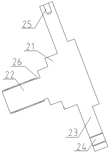 Forming tool device for oblique holes