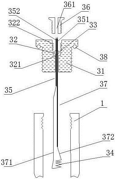 Inflating and igniting integrated initiator and cracking device