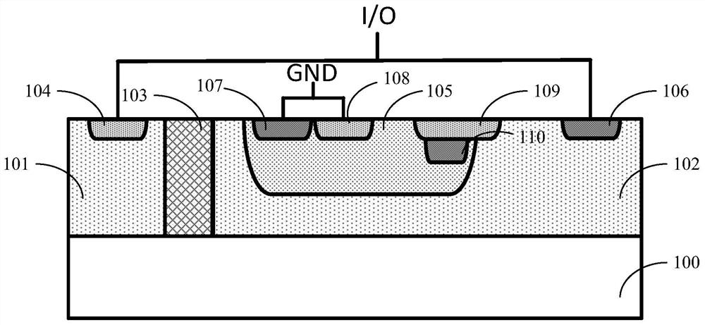 A kind of tvs device and manufacturing method thereof