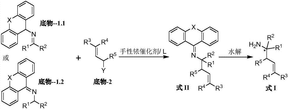 End-substituted homoallylic amine derivatives, a preparing method thereof and uses of the derivatives