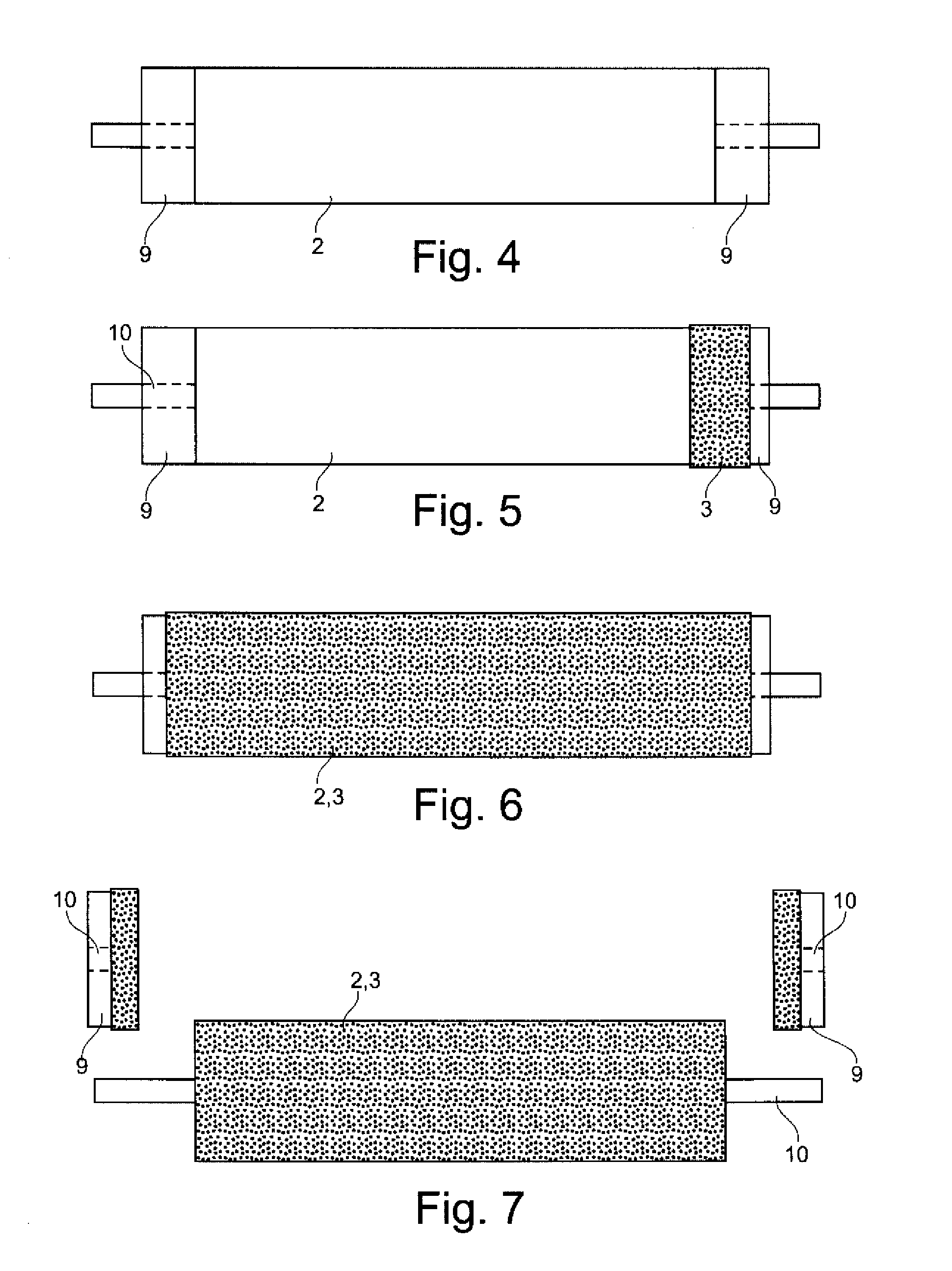 Coated roller