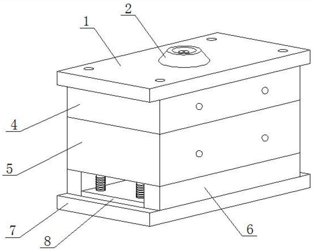 Injection mold with rapid positioning function