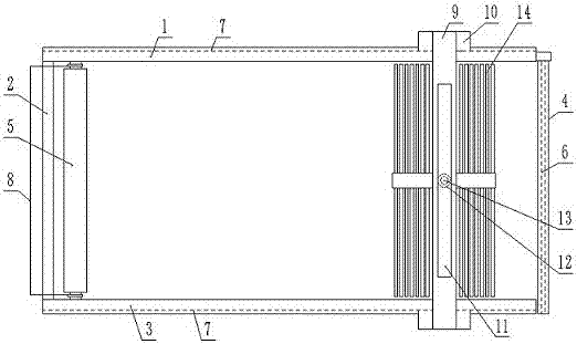 Fried bread stick-machining efficient rolling cutting machine and using method thereof